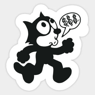 Cool cat Sticker